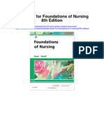 Full Download Test Bank For Foundations of Nursing 8th Edition PDF Free