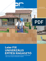 Leier Fix Univerzalis Epitesi Ragaszto Prospektus