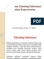 Pengantar Teknologi Informasi Dalam Keperawatan