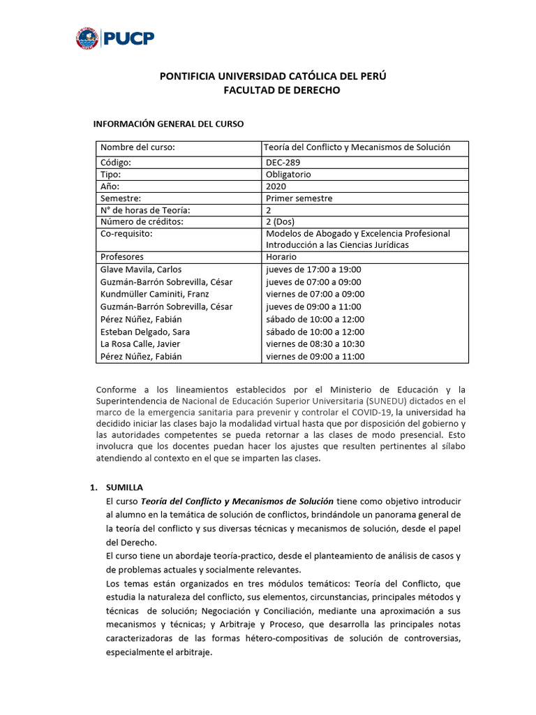 Teoría del Conflicto y Solución Legal | PDF | Conflicto (proceso ...