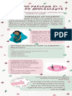 Infografía Guía Pasos para Mejorar La Autoestima Doodle Pastel Verde y Rosa