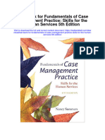 Full Download Test Bank For Fundamentals of Case Management Practice Skills For The Human Services 5th Edition PDF Free