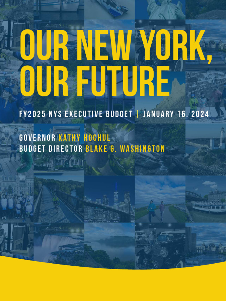 FY2025 NYS Executive Budget Briefing Book PDF Medicaid Economies