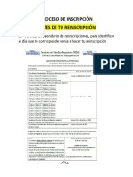 Proceso de Inscripción Lae