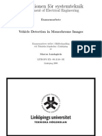 Vehicle Detection in Monochrome Images