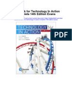 Instant Download Test Bank For Technology in Action Complete 14th Edition Evans PDF Scribd