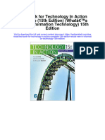 Instant Download Test Bank For Technology in Action Complete 15th Edition Whats New in Information Technology 15th Edition PDF Scribd