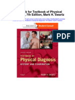 Instant Download Test Bank For Textbook of Physical Diagnosis 7th Edition Mark H Swartz PDF Scribd