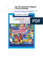 Instant Download Test Bank For The American Pageant 17th by Kennedy PDF Scribd