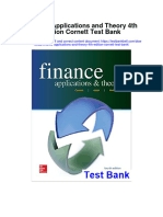 Instant download Finance Applications and Theory 4th Edition Cornett Test Bank pdf scribd