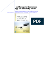 Instant Download Test Bank For Managerial Economics and Strategy 3rd Edition by Perloff PDF Ebook