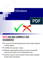 Error Correction Powerpoint Slides Week 2
