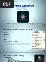 Atomic Structure - Dr. Mahbub