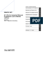 SIMATIC NET S7-CPs Für Industrial Ethernet - Projektieren Und in Betriebnehmen - Handbuch Teil A - Allgemeine Anwendung Ausgabe 2007