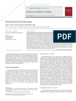 Neonatal Pulmonary Physiology