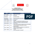 Agenda Preliminar - Encuentro Rectores Mérida