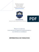 Referentiels de Formation