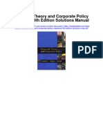 Financial Theory and Corporate Policy Copeland 4th Edition Solutions Manual