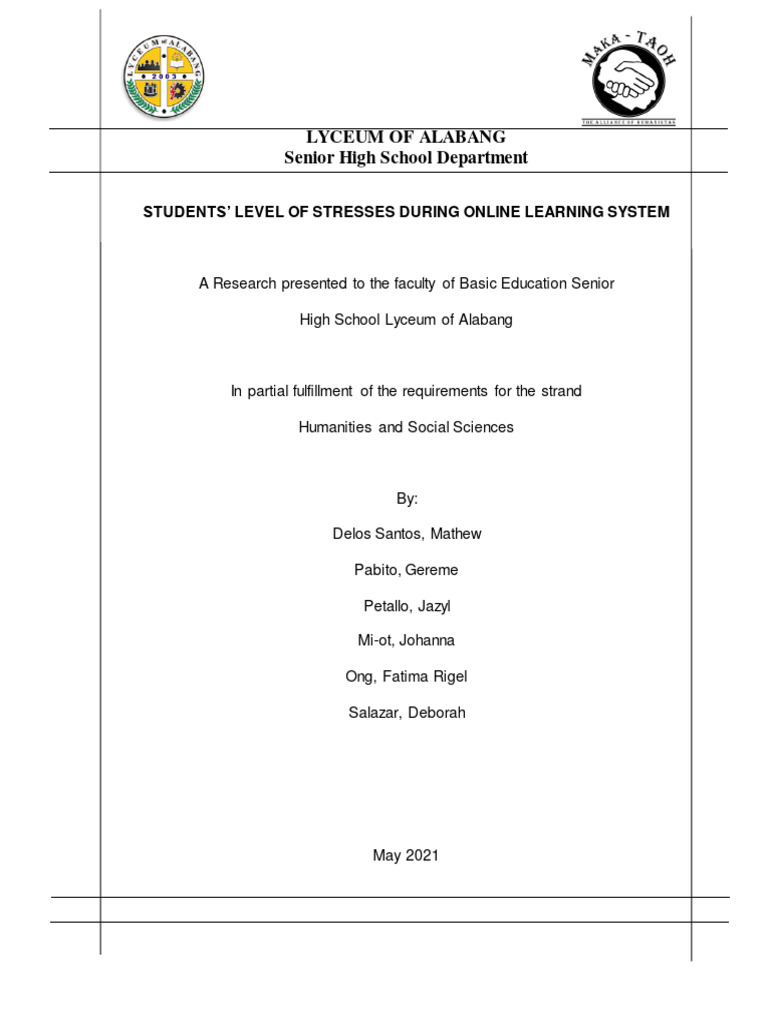 GRP 3 Final Draft | PDF