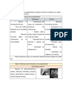 Clasificación Del Espasticidad y Patrones Más Frecuentes