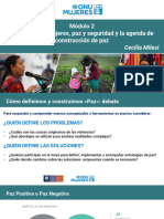 FLACSO - UN Women - Enfoque de Género y Participación de Las Mujeres en La Cultura de Paz - CMilesi - Modulo 2 - Version Febrero 2022 Rev