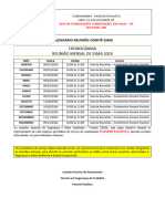 Calendário Reunião Comitê 2024