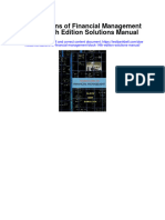 Instant Download Foundations of Financial Management Block 14th Edition Solutions Manual PDF Scribd