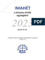 Imahét 2023 December.