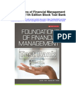 Instant download Foundations of Financial Management Canadian 11th Edition Block Test Bank pdf scribd