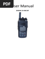 Manual Zodiac D-One BT - 18.08.23