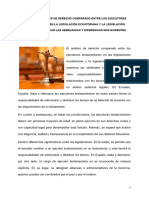 Análisis de Derecho Comparado Entre Los Ejecutores Testamentarios en La Legislación Ecuatoriana y La Legislaciòn Alemana