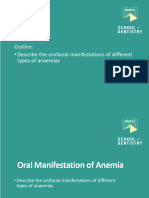 Oral Manifestations of Anemia