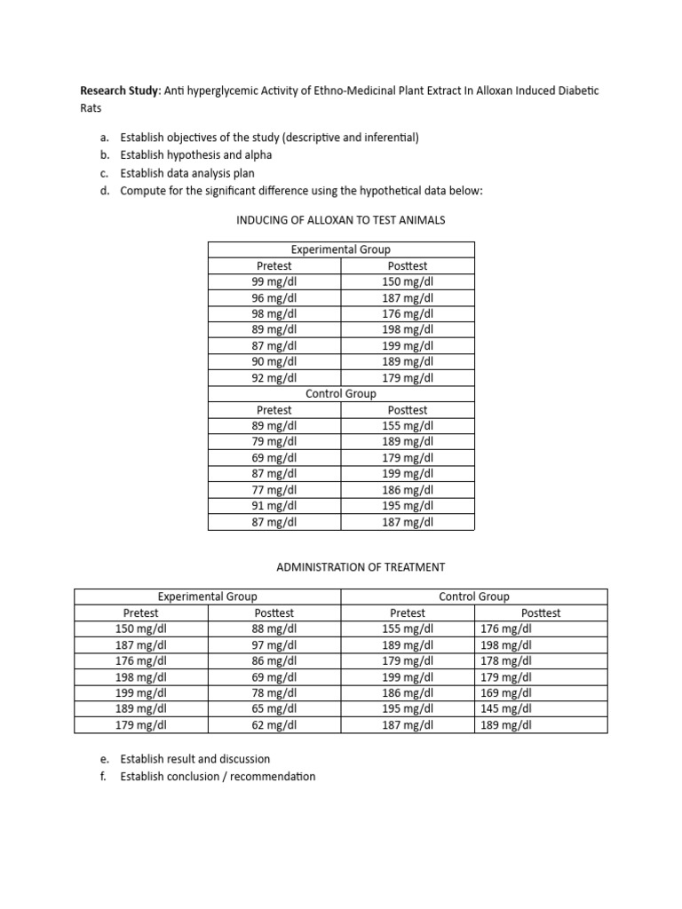 T test quiz pdf science mathematics