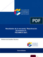 Encuesta de Reactivacion Economica Fecamco 2021 II - AC