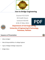 Structural Engg - Lec - 19 - Introduction To Bridge Engineering