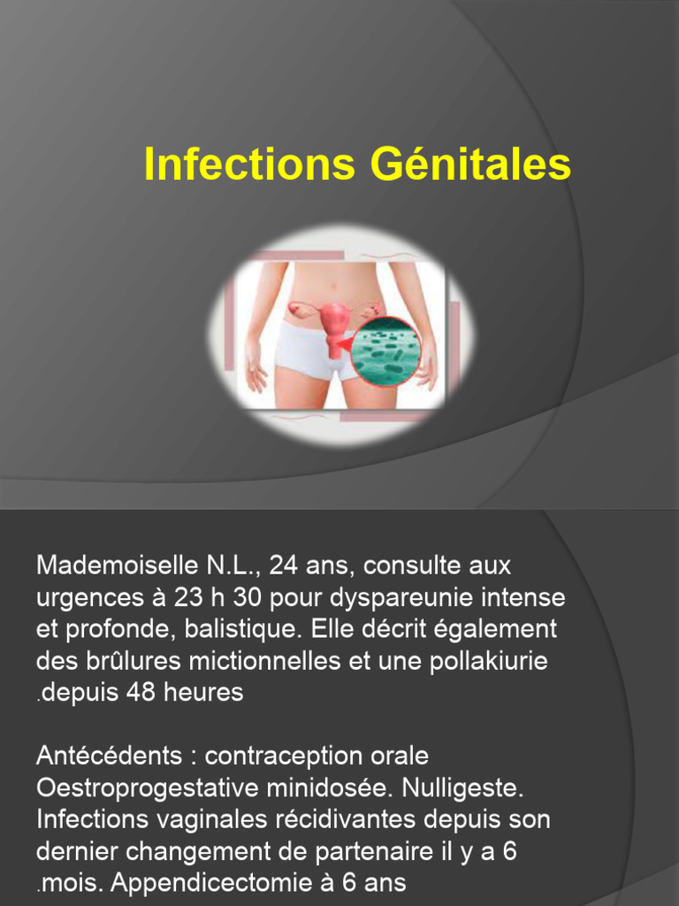 Infection Genital | PDF | Santé publique | Spécialités médicales