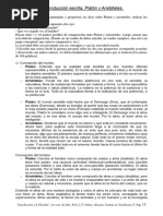 4ta Producción Escrita, Platón y Aristóteles