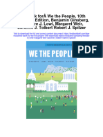 Test Bank Forâ We The People, 10Th Essentials Edition, Benjamin Ginsberg, Theodore J. Lowi, Margaret Weir, Caroline J. Tolbert Robert J. Spitzer