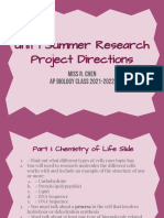 Unit 1 Summer Research Project Directions