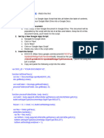 GDrive To Google Docs - Table of Contents & Links