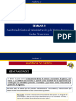 Unidad II AUDITORIA II Semana 9 Ingresos y Gastos
