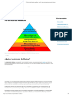 Pirámide de Maslow - Qué Es, Teoría, Tipos, Ejemplos y Características