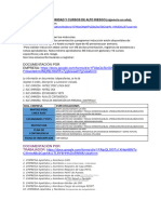 Induccion Unicon - Consideraciones 2024