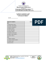 NLC Attendance Sheet