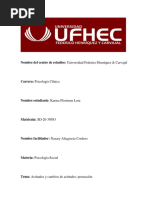 Actitudes y Cambios de Actitudes