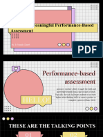 Daniel Assessment Reporting