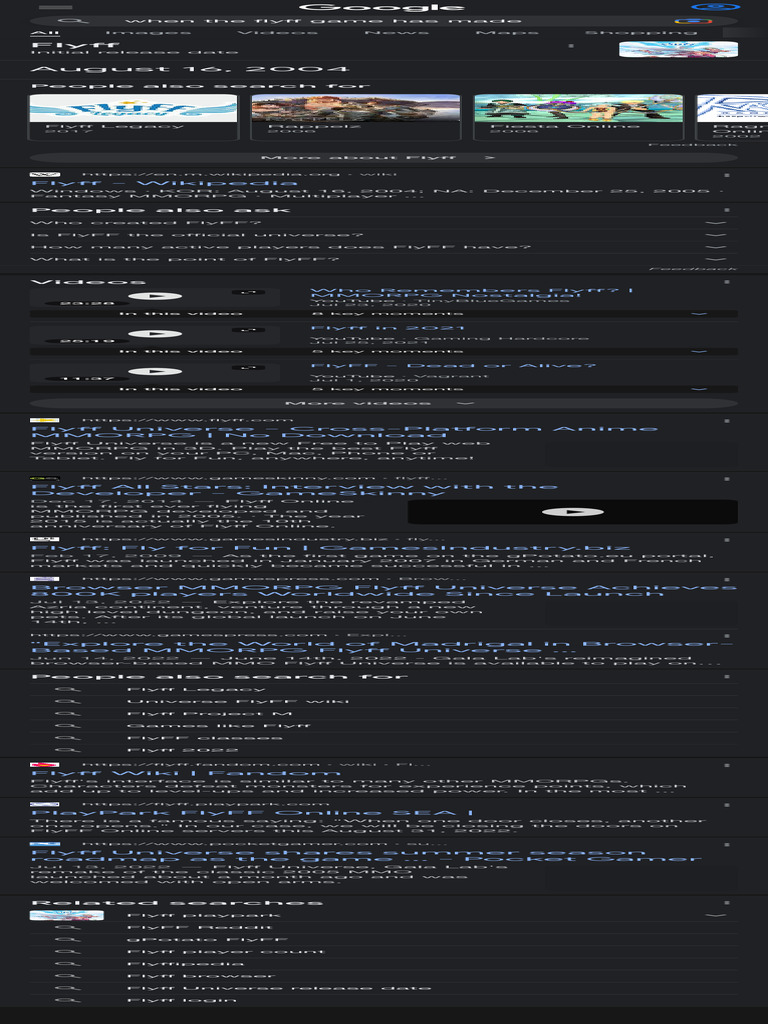 Flyff: The Classic MMORPG Journey | PDF | Software