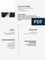 Resume Sample