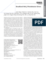 Advanced Materials - 2015 - Wang - Ultrasensitive and Broadband MoS2 Photodetector Driven by Ferroelectrics