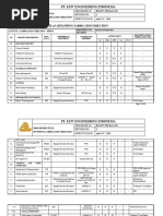 INSPECTION AND TEST PLAN Piping